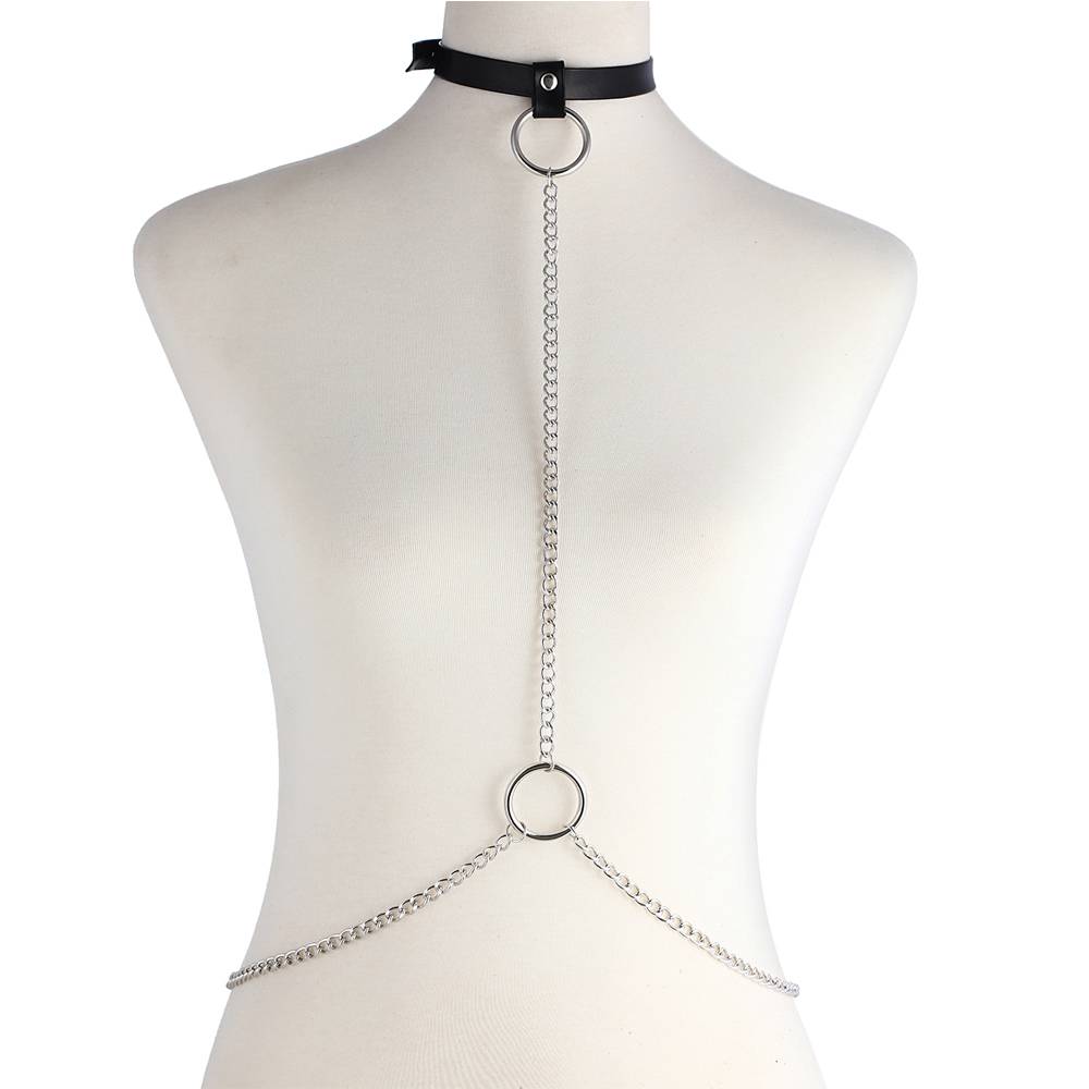 Women'S Fashion Harness - ชุดโซ่รัดตัวเซ็กซี่ สไตล์โกธิค สำหรับผู้หญิง สายโซ่รัดเอว ชุดชั้นใน เครื่องประดับแฟชั่นสำหรับงานเทศกาล