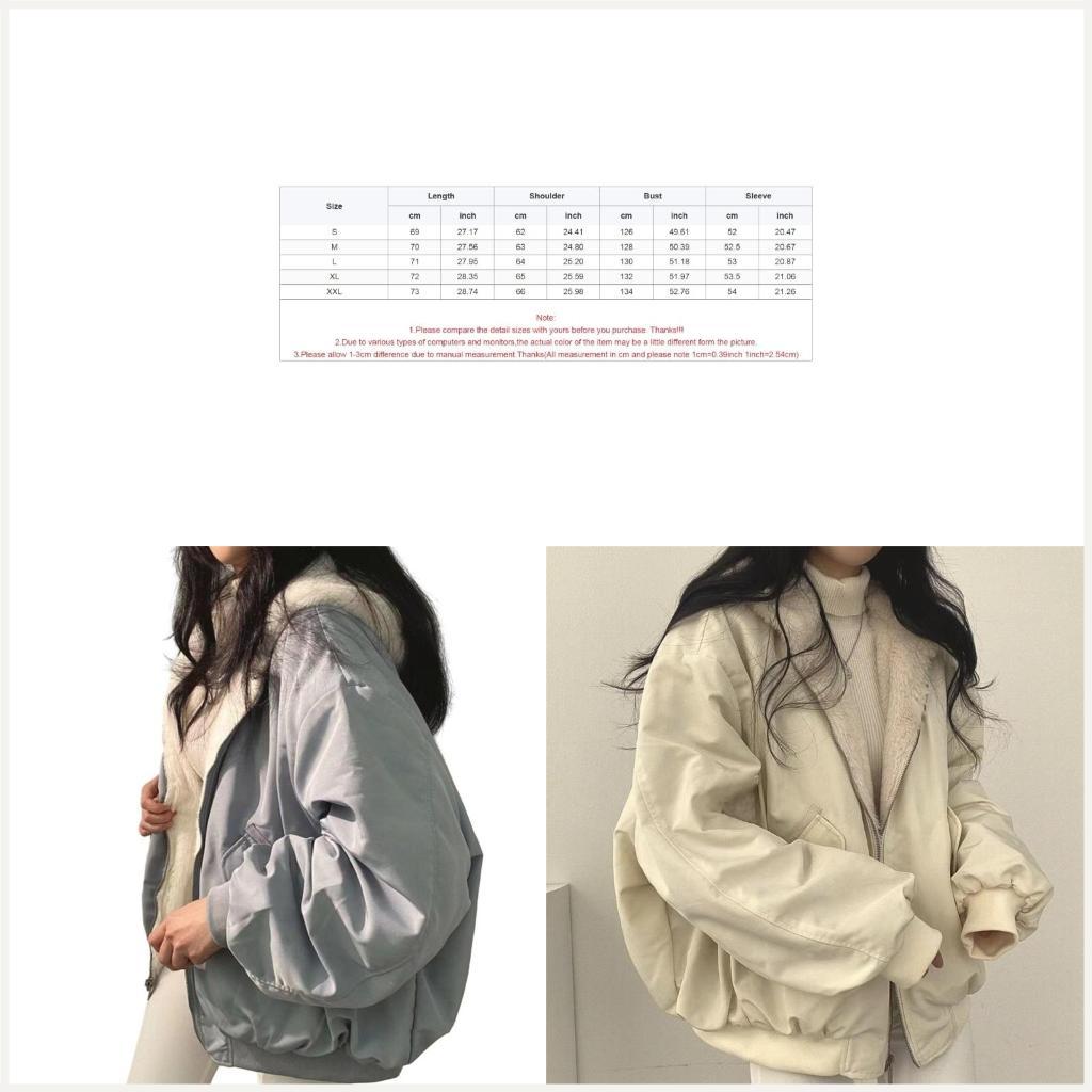 Sherpa Coat Women - เสื้อคลุมขนสัตว์ faux faux ที่สามารถย้อนกลับได้