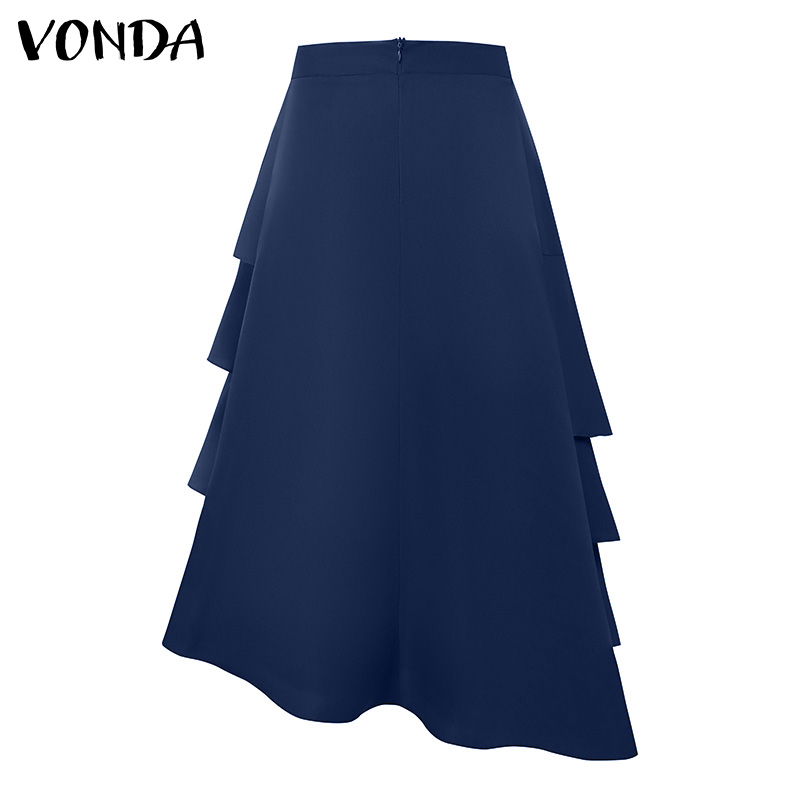 กระโปรงยาวทรงเอวสูง VONDA ไซส์ - Women'S Fashion Layering บทวิจารณ์และราคา