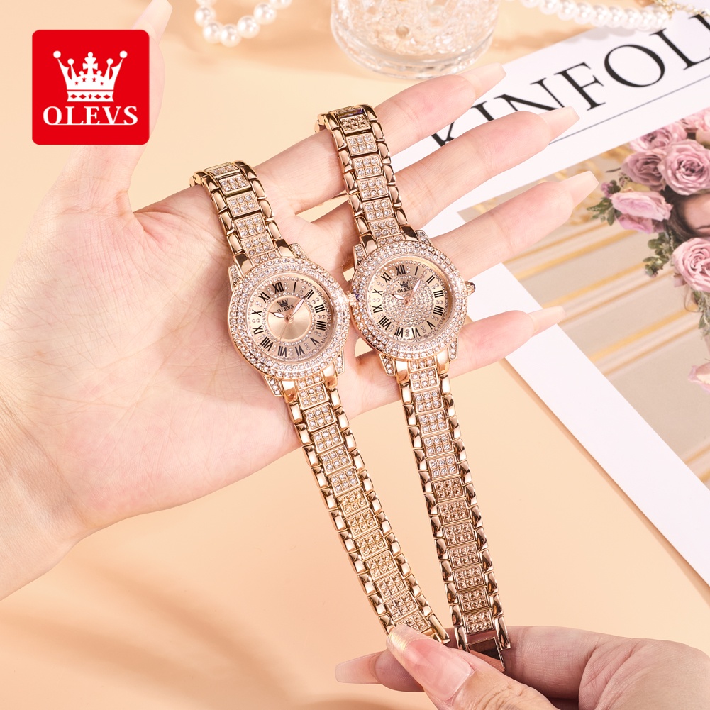 OLEVS นาฬิกาแฟชั่นสุดหรูสำหรับ - Fashion Women Watch บทวิจารณ์และราคา