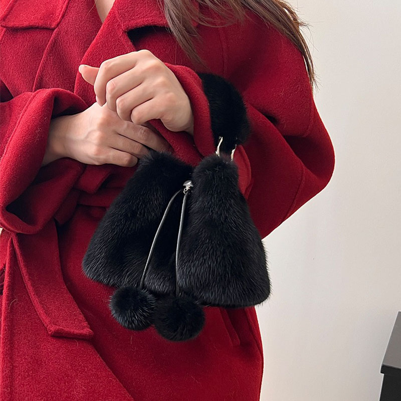 Y2K Real Mink Furกระเป๋าถือผู้ - Women'S Real Y2K Fashion บทวิจารณ์และราคา