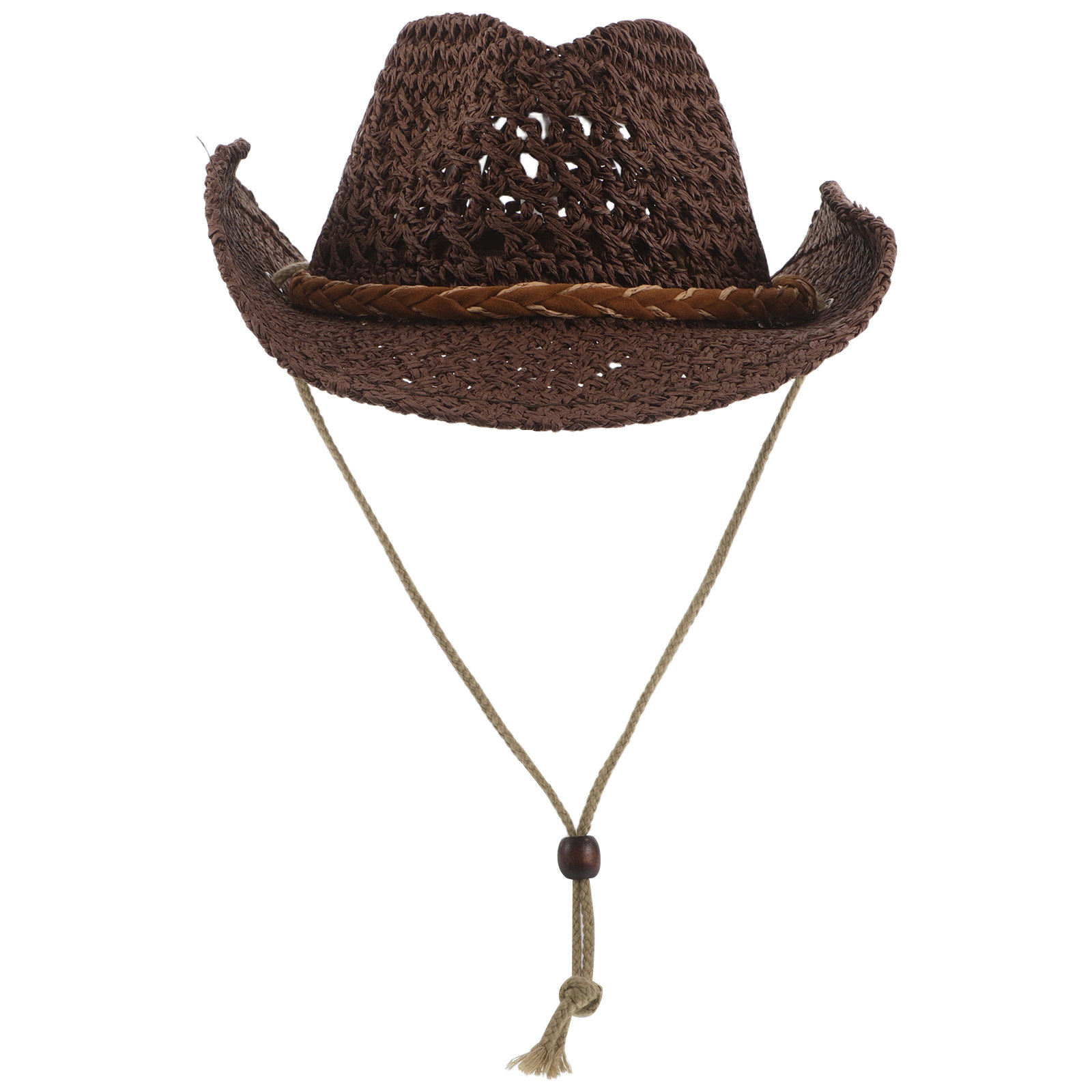 หมวกคาวบอยเด็กสไตล์ตะวันตก ปีก - Straw Hat Summer บทวิจารณ์และราคา
