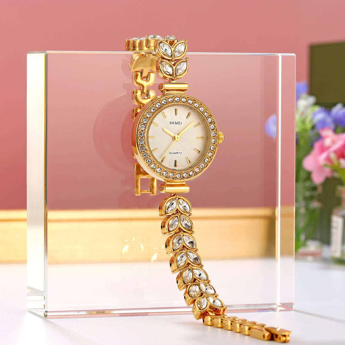 นาฬิกาควอตซ์ Lady Diamond รุ่น - Fashion Women Watch บทวิจารณ์และราคา