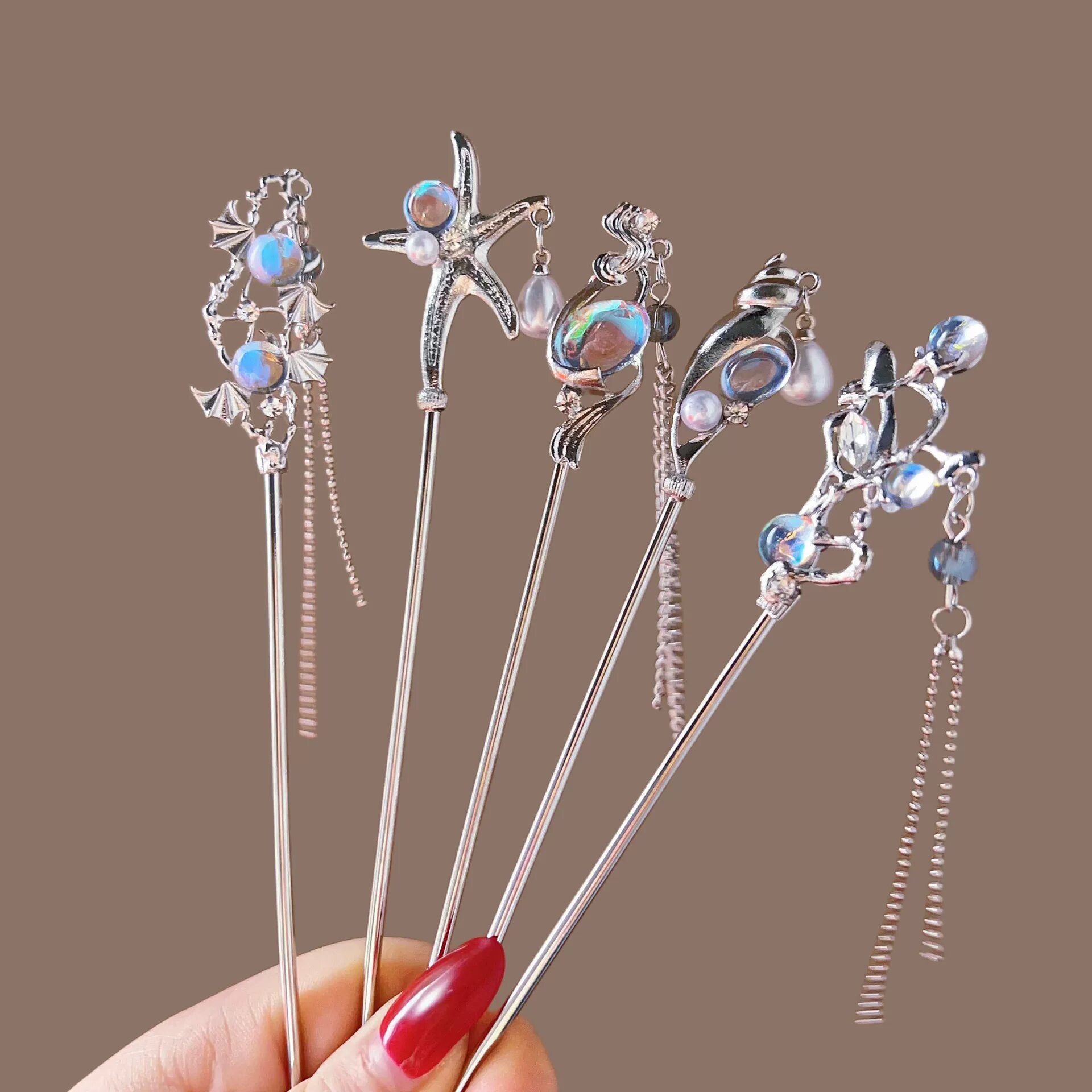 กิ๊บติดผมแบบฝรั่งเศส 1 ชิ้น สำ - Women Fashion Hair Style บทวิจารณ์และราคา