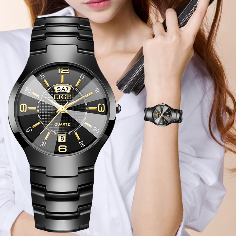 นาฬิกาข้อมือผู้หญิง LIGE แฟชั่ - Fashion Women Watch บทวิจารณ์และราคา