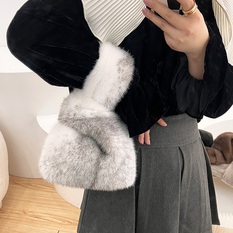 กระเป๋าถือขนสัตว์มิงค์ใหม่ปี 2 - Women'S Real Y2K Fashion บทวิจารณ์และราคา
