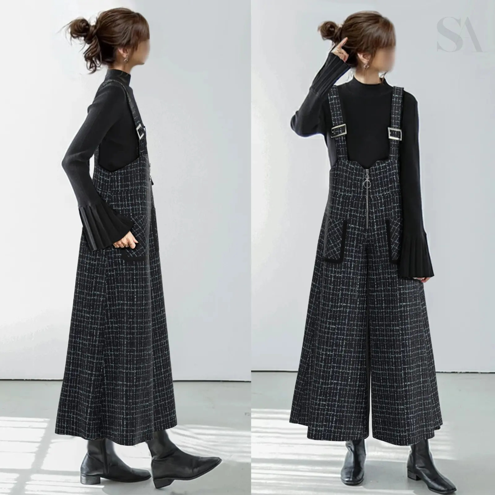 สไตล์ญี่ปุ่นวินเทจยูทิลิตี้ วิ - Women'S Fashion Utility Pants บทวิจารณ์และราคา