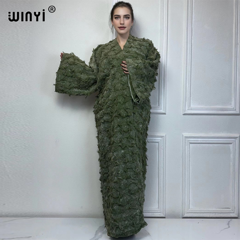 Winyi เสื้อคาร์ดิแกนผ้าฝ้ายมัด - Kimono Cardigan Women บทวิจารณ์และราคา