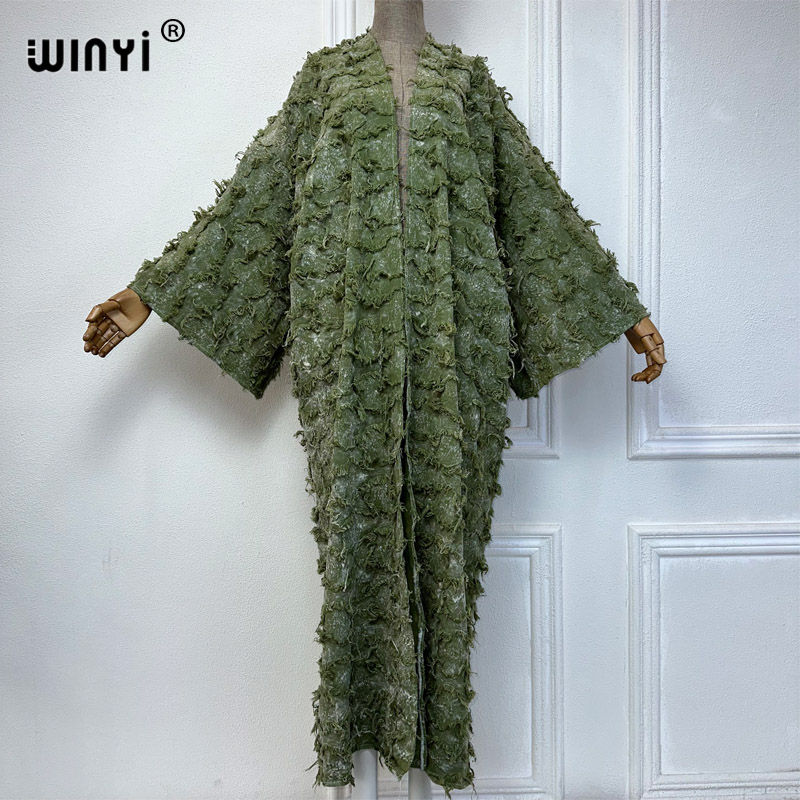Winyi เสื้อคาร์ดิแกนผ้าฝ้ายมัด - Kimono Cardigan Women บทวิจารณ์และราคา