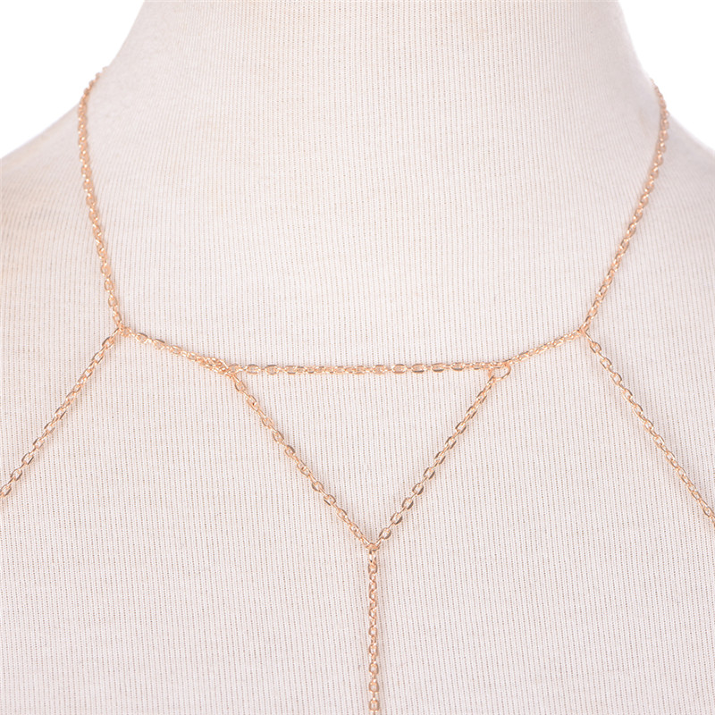 แฟชั่นสีเงินสีทองแบบโซ่ต่อกับช - Women'S Fashion Harness บทวิจารณ์และราคา