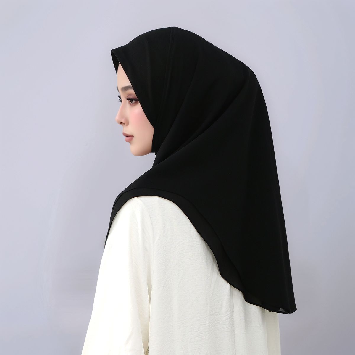 ผ้าคลุมศีรษะสำเร็จรูปแบบสองชั้ - Women'S Fashion Layering บทวิจารณ์และราคา