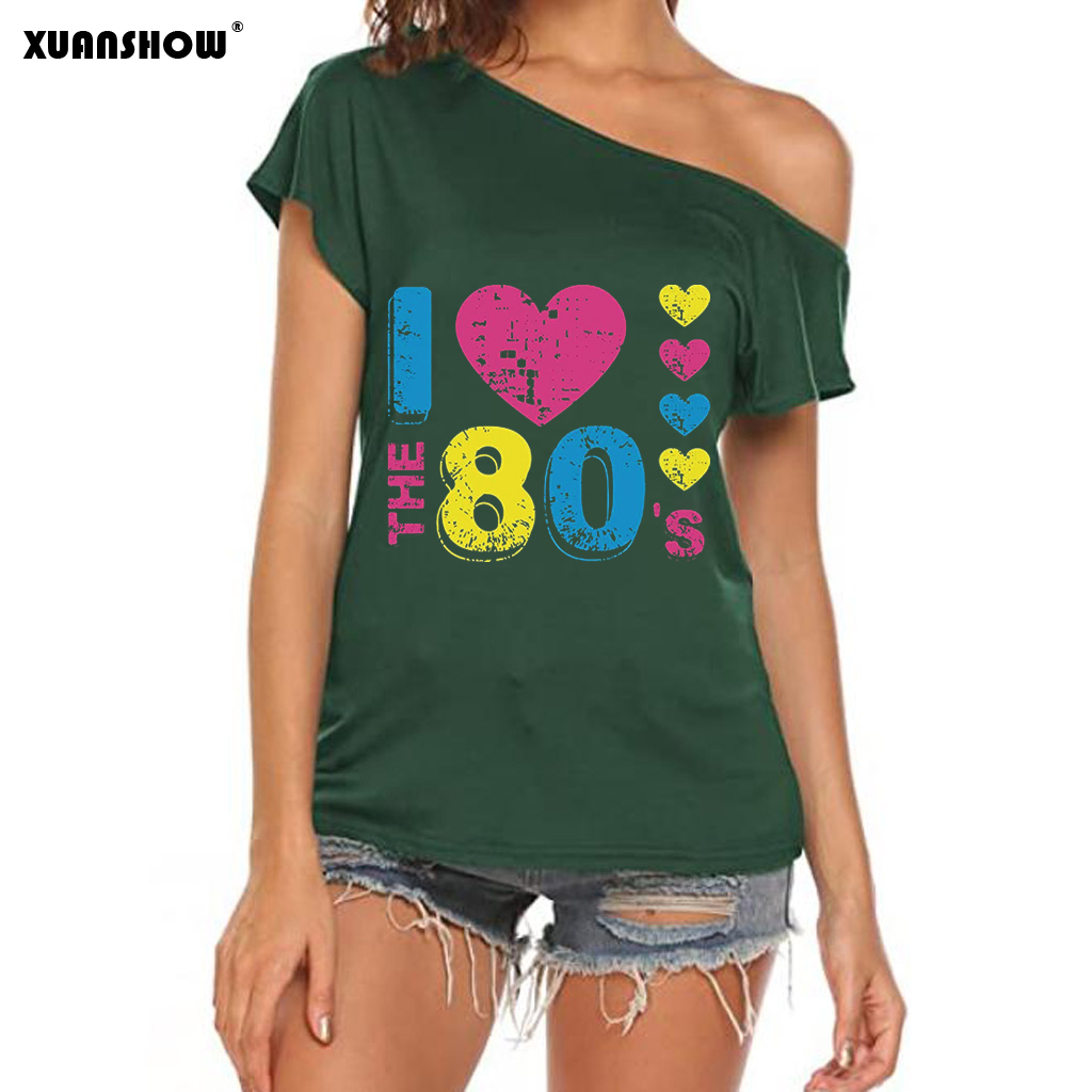 เสื้อยืดแฟชั่นฤดูร้อนสำหรับผู้ - Women'S Fashion In The 80S บทวิจารณ์และราคา