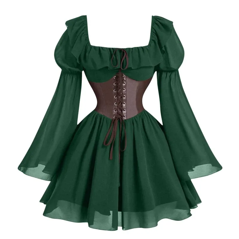 ชุดเดรสแขนยาวทรงบับเบิ้ลสไตล์ย - Women'S Fashion Renaissance Period บทวิจารณ์และราคา