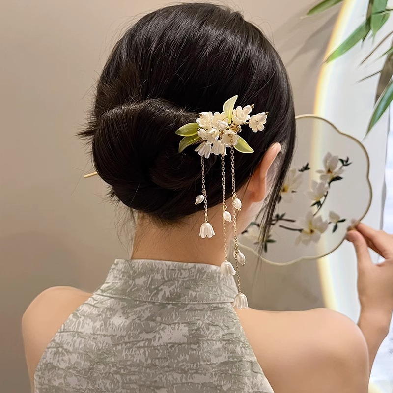 เครื่องประดับผมสไตล์จีนสุดหรู  - Women Fashion Hair Style บทวิจารณ์และราคา
