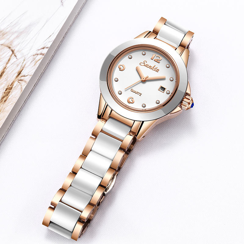 ซุนก้าต้าแฟชั่นนาฬิกาควอทซ์ผู้ - Fashion Women Watch บทวิจารณ์และราคา