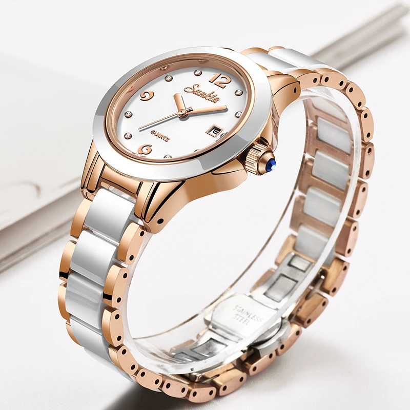 ซุนก้าต้าแฟชั่นนาฬิกาควอทซ์ผู้ - Fashion Women Watch บทวิจารณ์และราคา