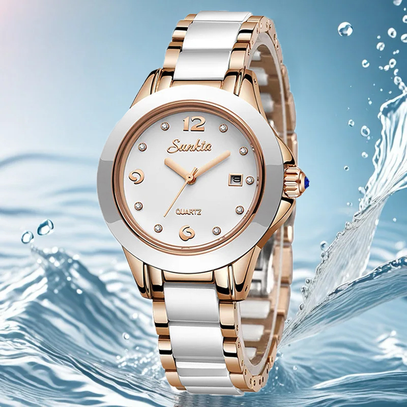 ซุนก้าต้าแฟชั่นนาฬิกาควอทซ์ผู้ - Fashion Women Watch บทวิจารณ์และราคา