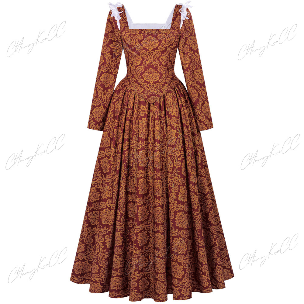ชุดเดรสแขนยาวสไตล์ยุคฟื้นฟูศิล - Women'S Fashion Renaissance Period บทวิจารณ์และราคา