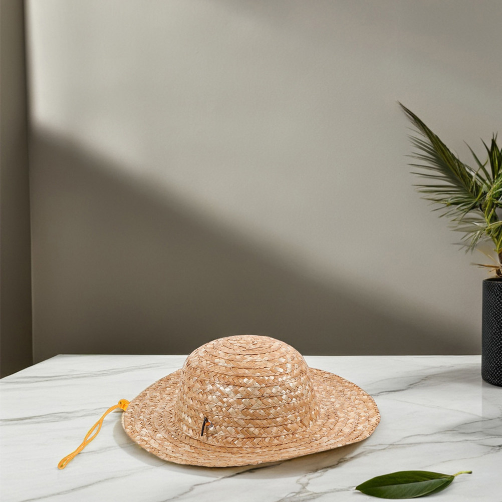 2 ชิ้น หมวกกันแดดเด็ก หมวกปีกก - Straw Hat Summer บทวิจารณ์และราคา