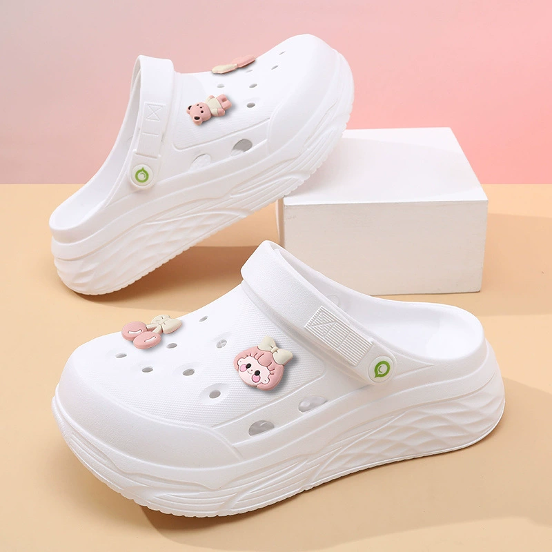 Chunky Platform Clogsรองเท้าผู - Women Fashion Drawing บทวิจารณ์และราคา