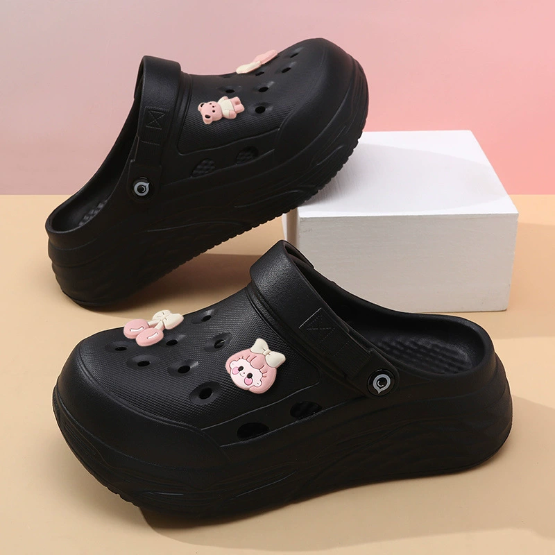 Chunky Platform Clogsรองเท้าผู - Women Fashion Drawing บทวิจารณ์และราคา