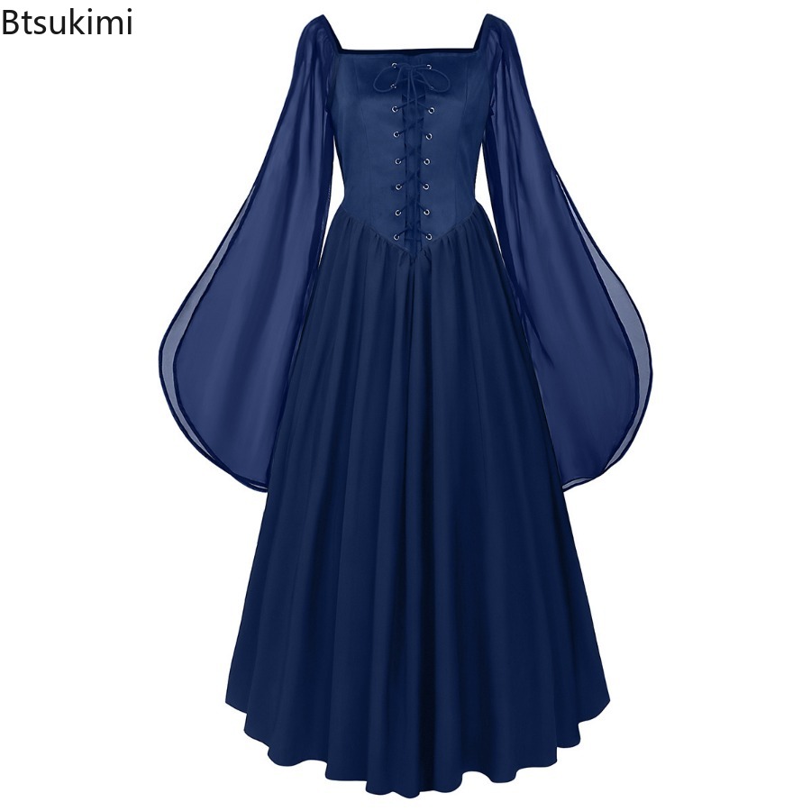 ชุดเดรสยุคกลาง ยุคเรอเนซองส์ แ - Women'S Fashion Renaissance Period บทวิจารณ์และราคา