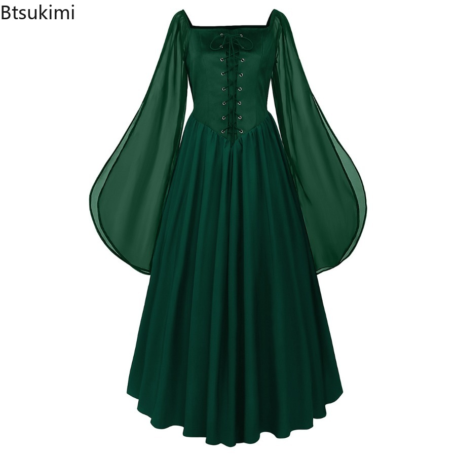 ชุดเดรสยุคกลาง ยุคเรอเนซองส์ แ - Women'S Fashion Renaissance Period บทวิจารณ์และราคา