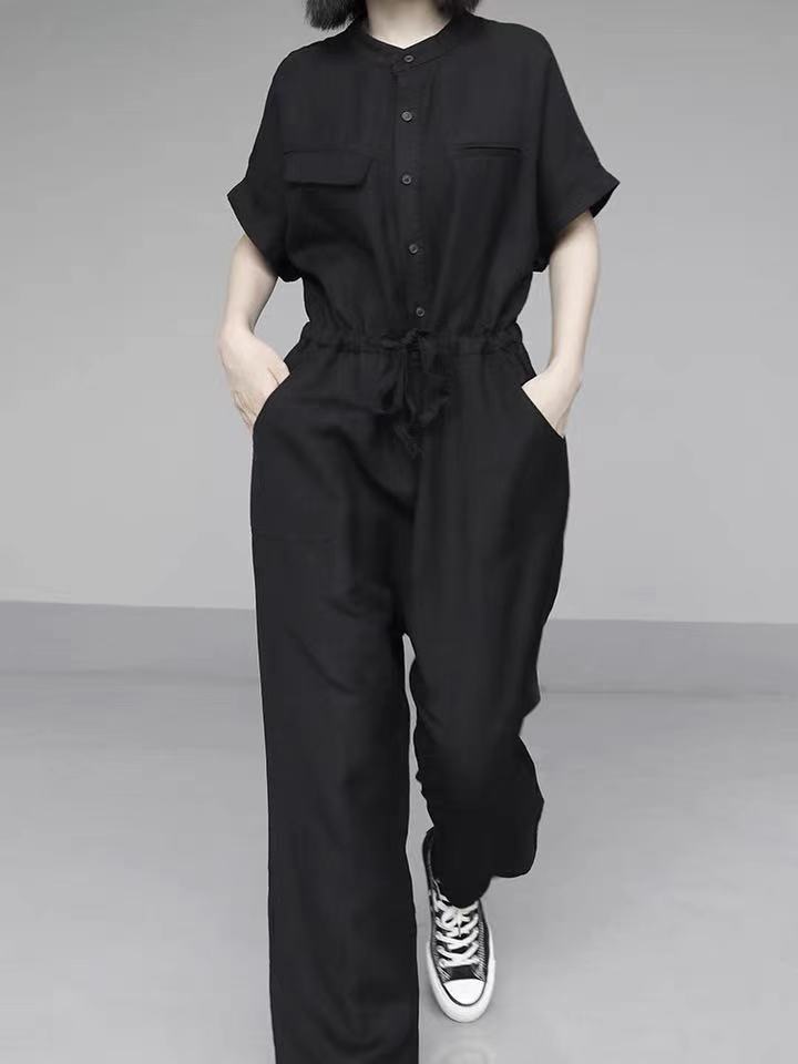 กางเกงจั๊มพ์สูทแฟชั่นไซส์ใหญ่ท - Women'S Fashion Utility Pants บทวิจารณ์และราคา