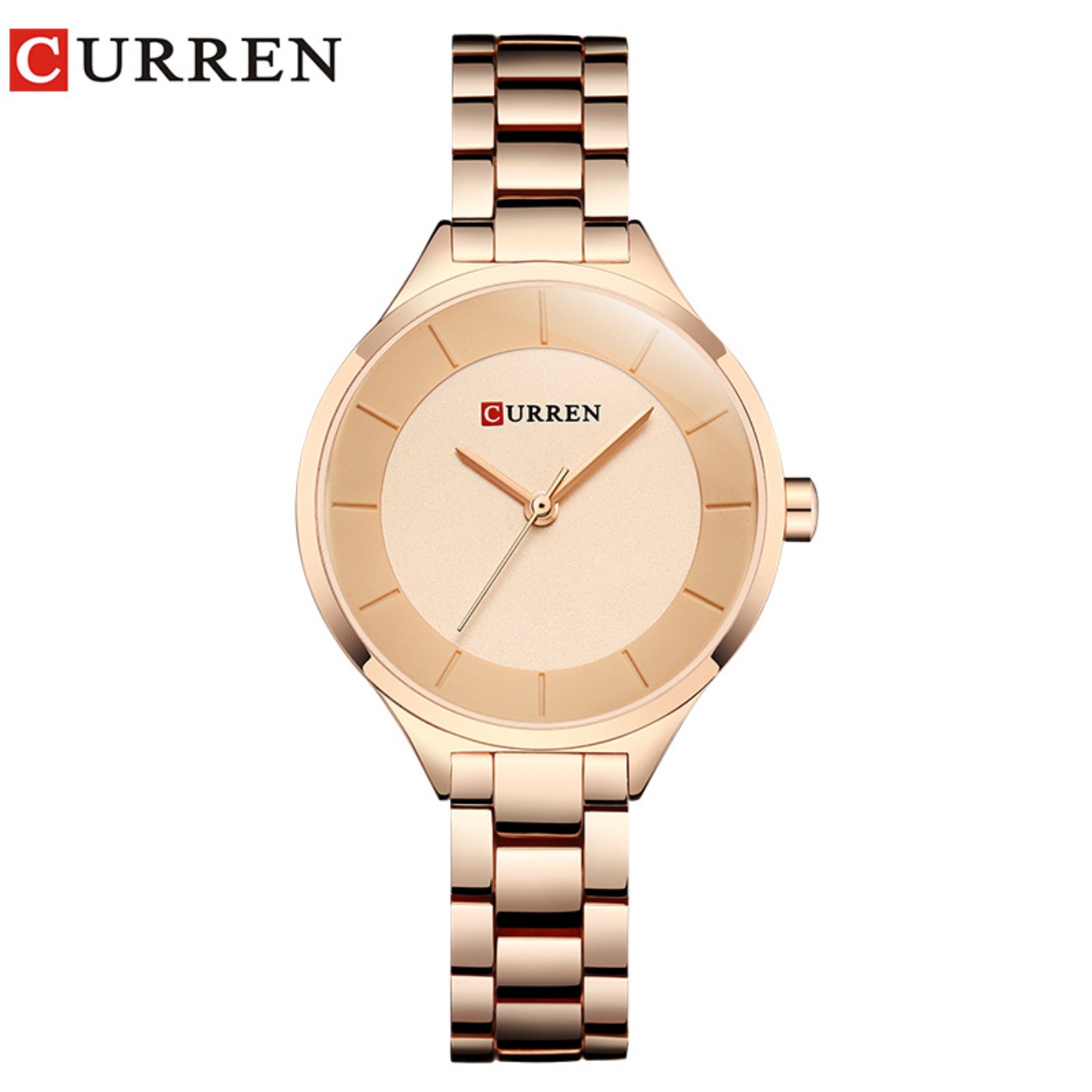 CURREN ใหม่เรียบง่ายผู้หญิงสร้ - Fashion Women Watch บทวิจารณ์และราคา