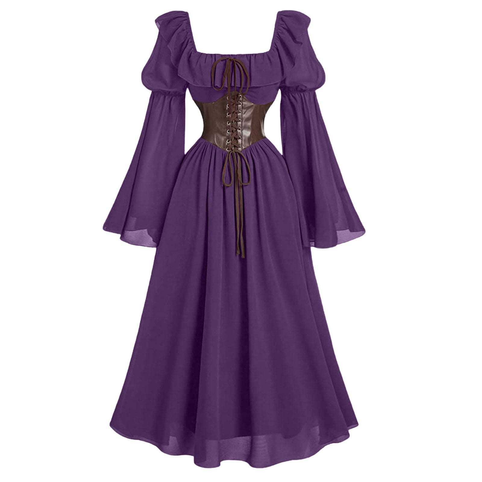ชุดเดรสยาวแขนยาวทรงบับเบิ้ลสไต - Women'S Fashion Renaissance Period บทวิจารณ์และราคา