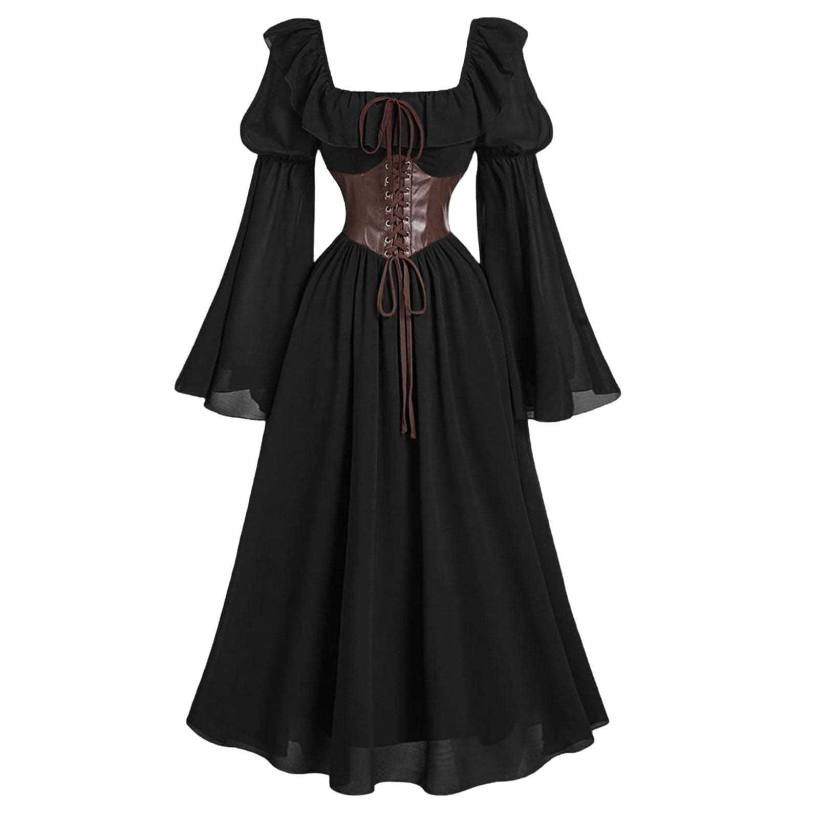 ชุดเดรสยาวแขนยาวทรงบับเบิ้ลสไต - Women'S Fashion Renaissance Period บทวิจารณ์และราคา