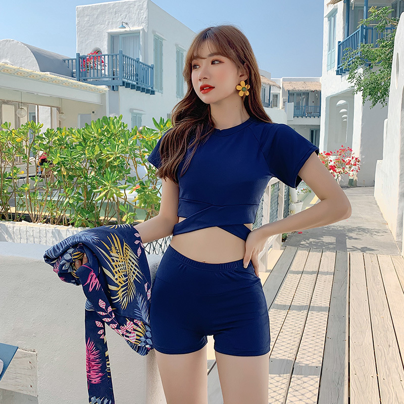 ชุดว่ายน้ำ 3 ชิ้น รุ่นใหม่ ปี  - Women Fashion Korean บทวิจารณ์และราคา