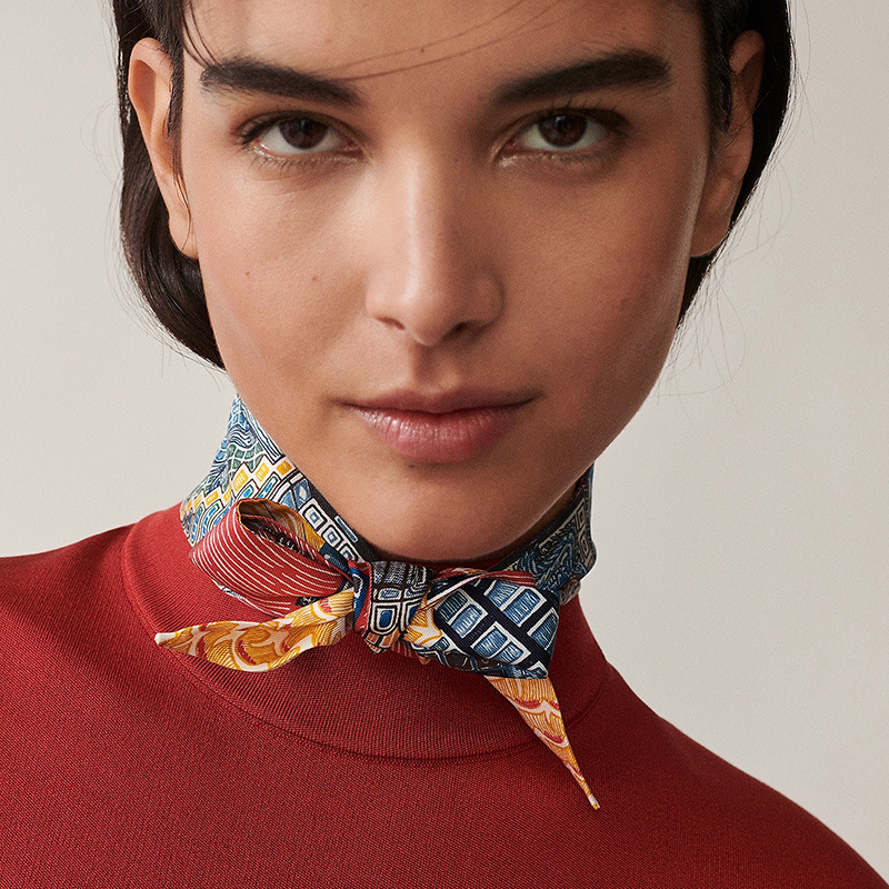 ผ้าพันคอไหม100% 2023ผ้าพันคอพิ - Women'S Fashion Layering บทวิจารณ์และราคา
