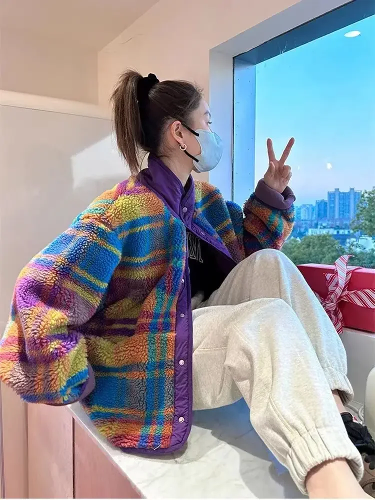 ผู้หญิงเสื้อ Polar ขนแกะลายสก๊ - Sherpa Coat Women บทวิจารณ์และราคา