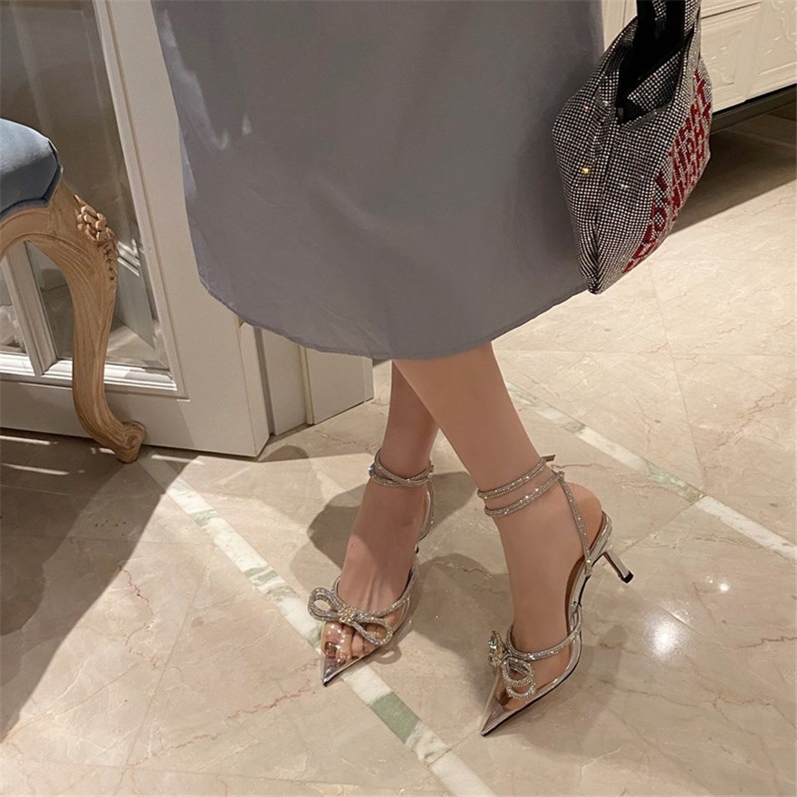 รองเท้าส้นสูงผู้หญิงประดับโบว์ - Women Fashion Korean บทวิจารณ์และราคา