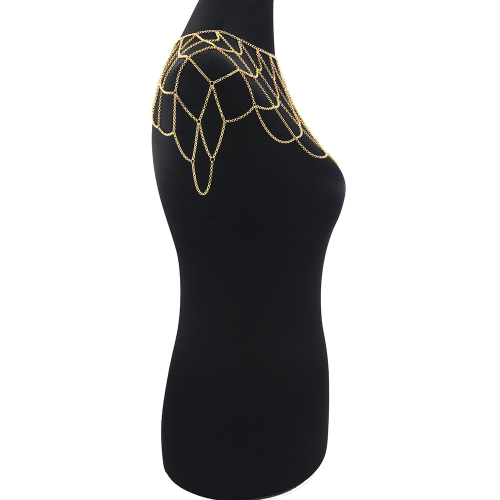 สร้อยคอสายโซ่คล้องไหล่ตาข่ายลา - Women'S Fashion Harness บทวิจารณ์และราคา