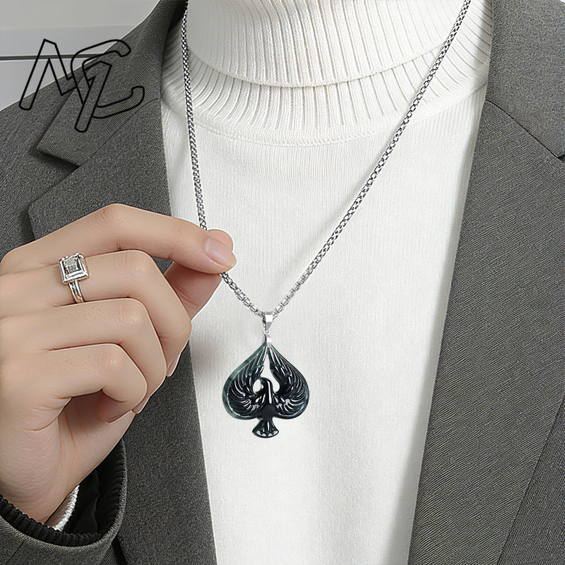 สร้อยคอจี้หยกแท้สีดำลายไก่ ทำจ - Women'S Fashion บทวิจารณ์และราคา