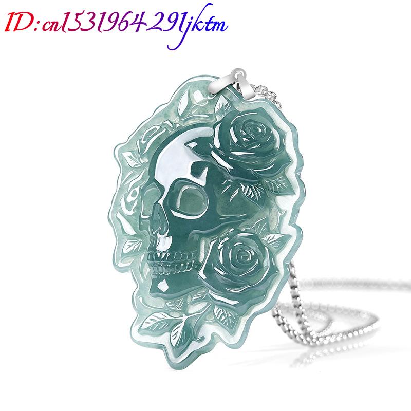 จี้สร้อยคอรูปหัวกะโหลกหยกพม่าแ - Women'S Fashion บทวิจารณ์และราคา
