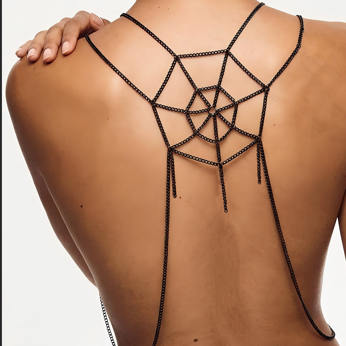 สร้อยคอแบบโซ่สีดำสไตล์โกธิคสำห - Women'S Fashion Harness บทวิจารณ์และราคา