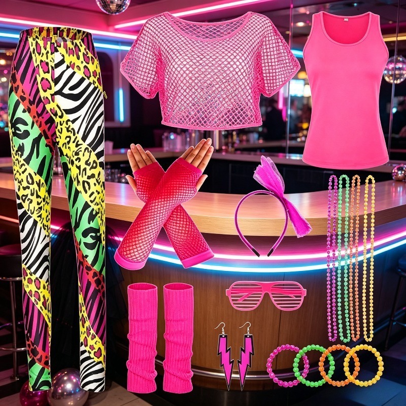 ชุดแฟชั่นสปอร์ตเรโทรยุค 80 สำห - Women'S Fashion In The 80S บทวิจารณ์และราคา